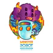 Monster Robot Logo